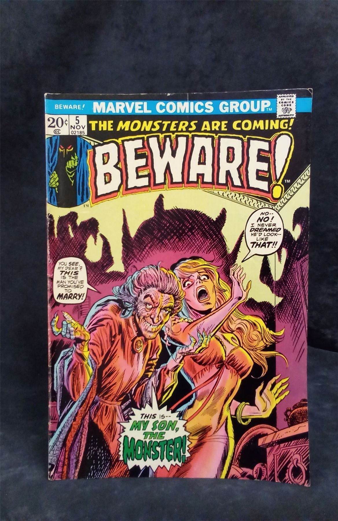 Beware! #5 1973 Marvel Comics Comic Book