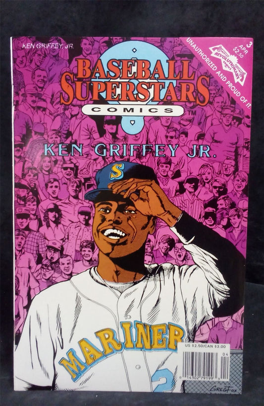 Baseball Superstars Comics #3 1992  Comic Book