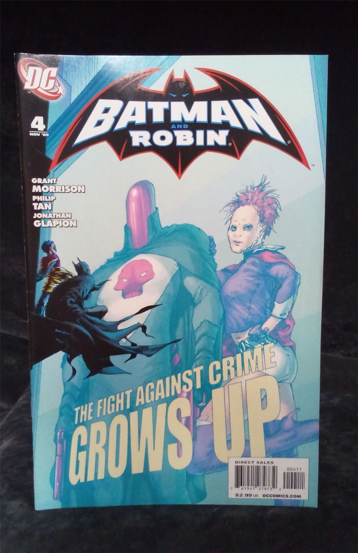 Batman and Robin #4 2009 DC Comics Comic Book