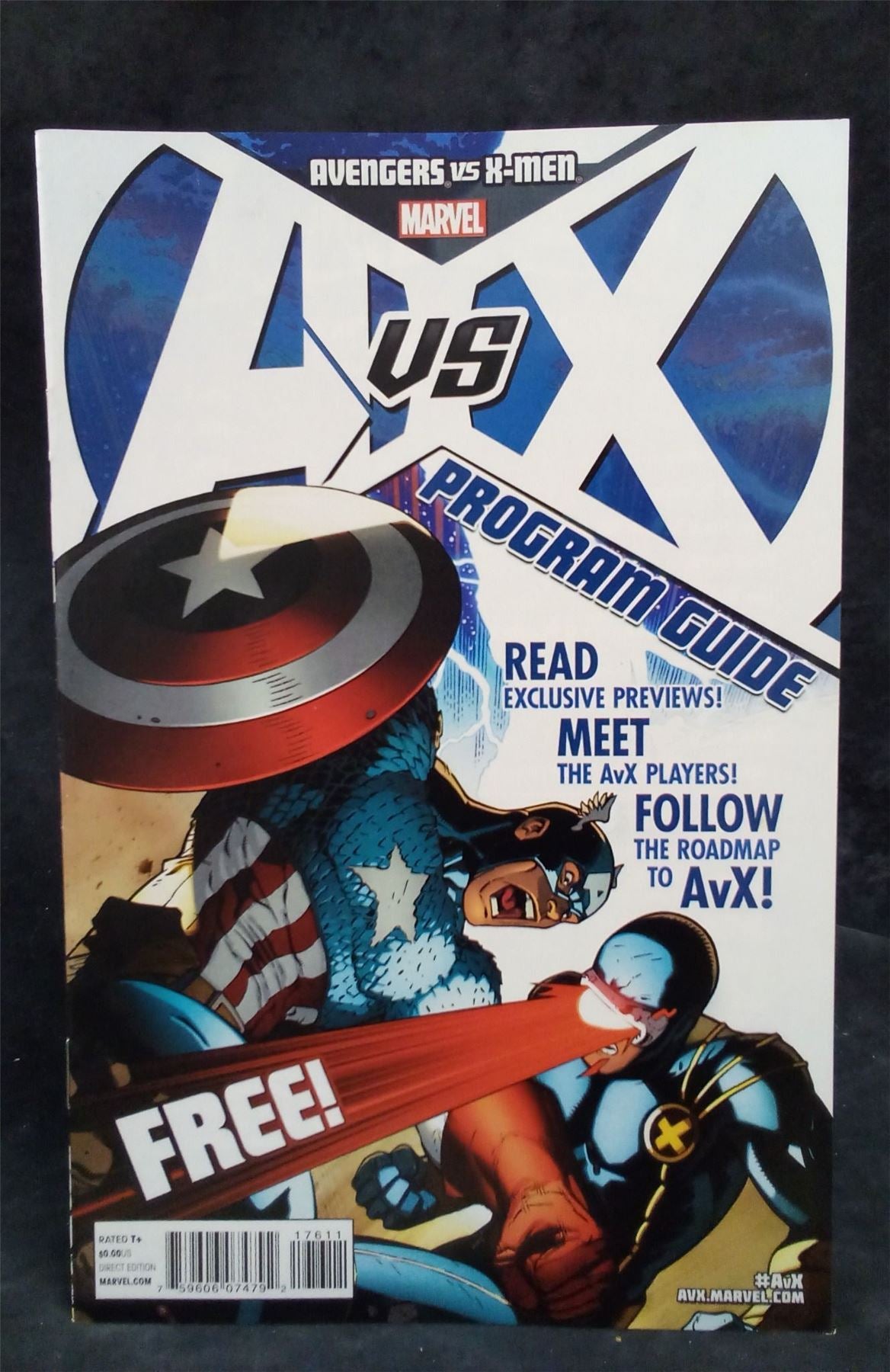 Avengers vs. X-Men Program 2012 Marvel Comics Comic Book