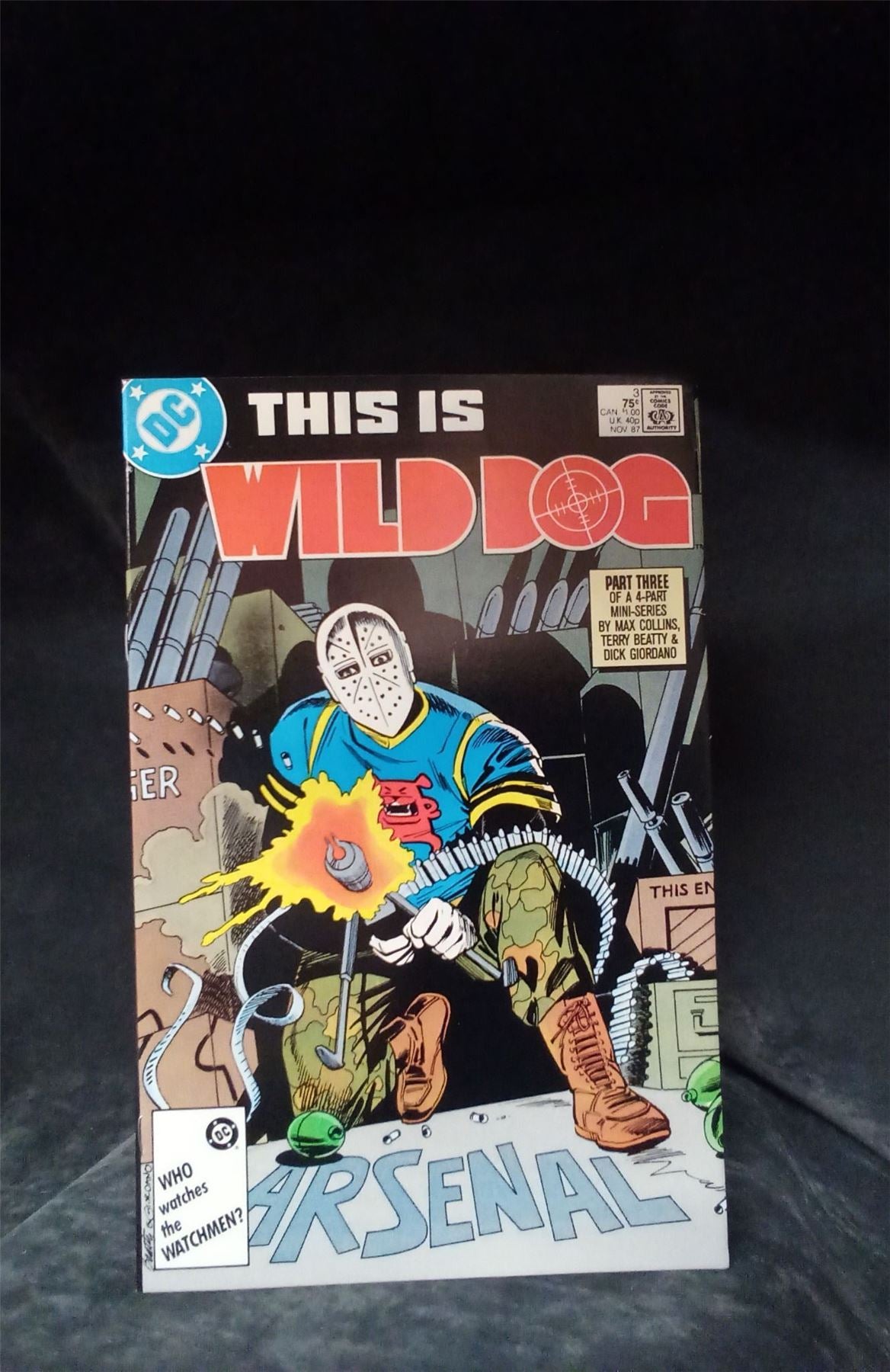 Wild Dog #3 1987 DC Comics Comic Book