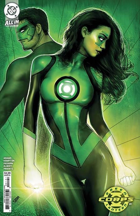 Green Lantern Corps #1 Cvr D Nathan Szerdy Card Stock Var  DC Comics Comic Book 2025