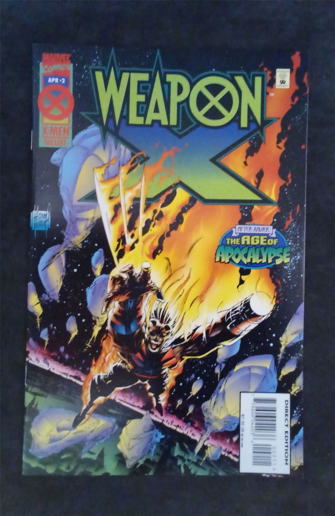 Weapon X #2 1995 marvel Comic Book