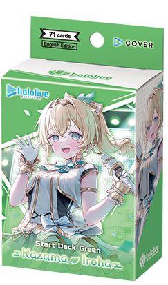 Hololive OCG Kazama Iroha Start Deck Green By Bushiroad