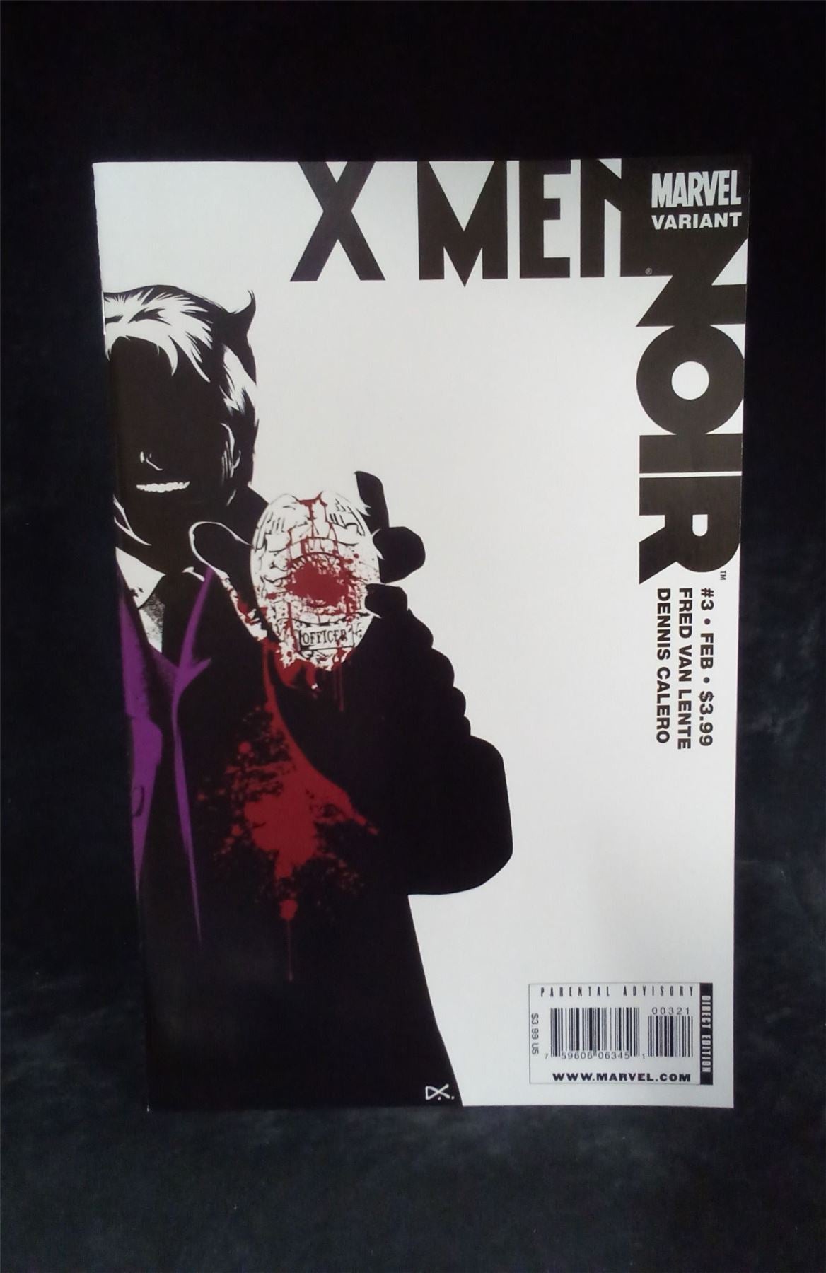X-Men Noir #3 Calero Cover 2009 Marvel Comics Comic Book