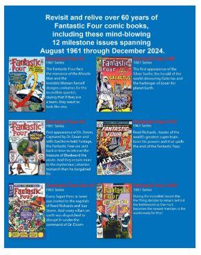 Fantastic Four Complete Digital Comic Book Collection 1961 - 2024 Platinum Edition by GIT Collections