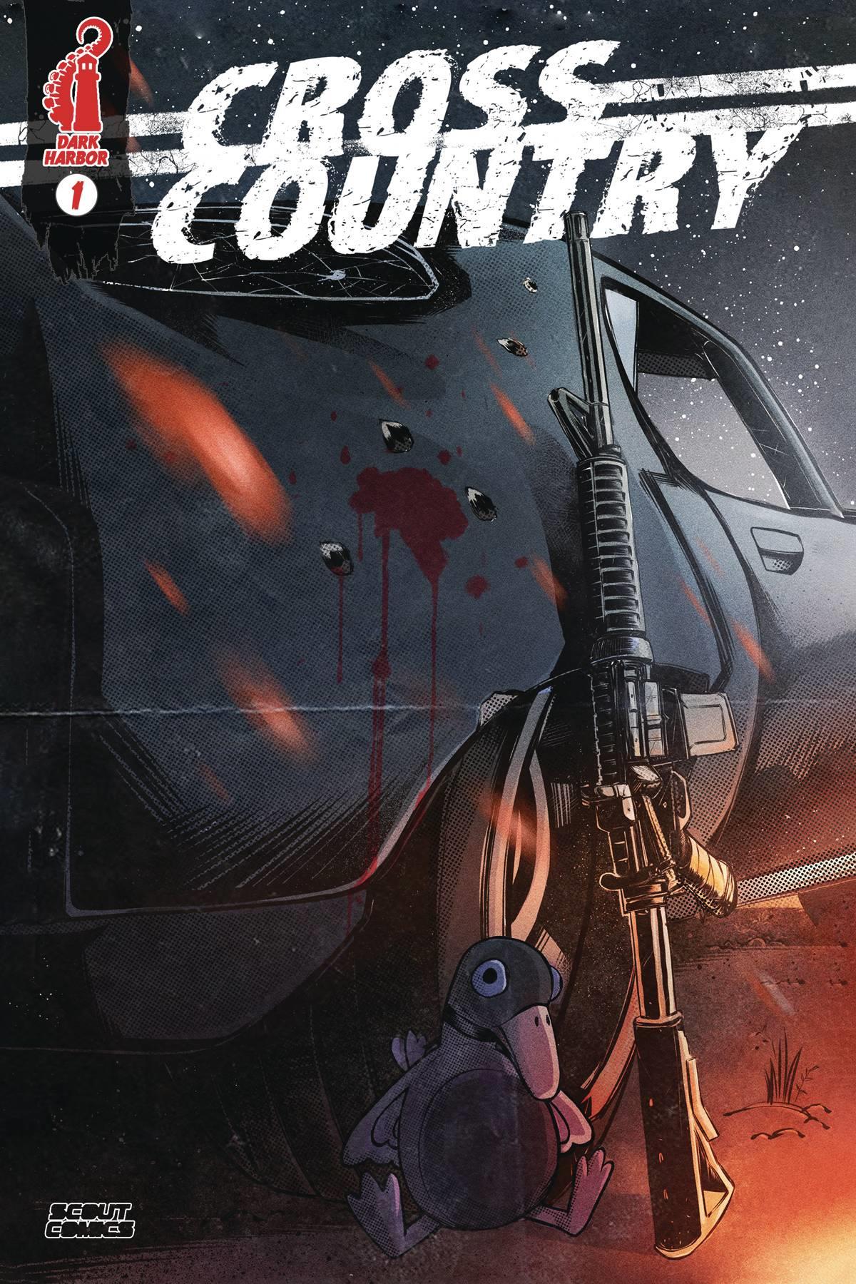 Cross Country #1 Cvr A John Grosjean Dark Harbor Comic Book