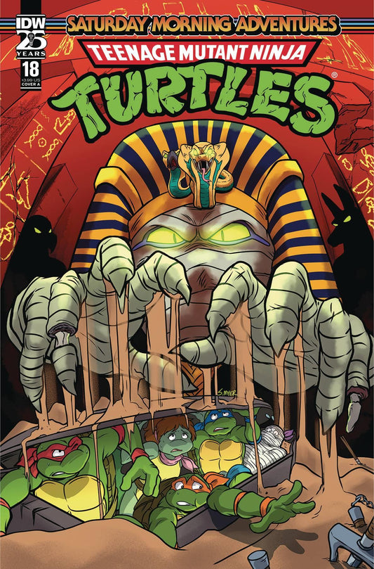 Tmnt Saturday Morning Adv #18 Cvr A Myer Idw-prh Comic Book