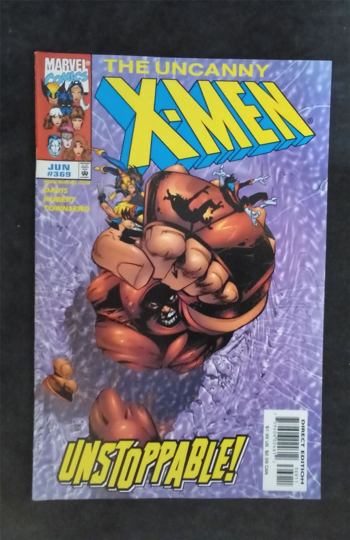 The Uncanny X-Men #369 1999 marvel Comic Book