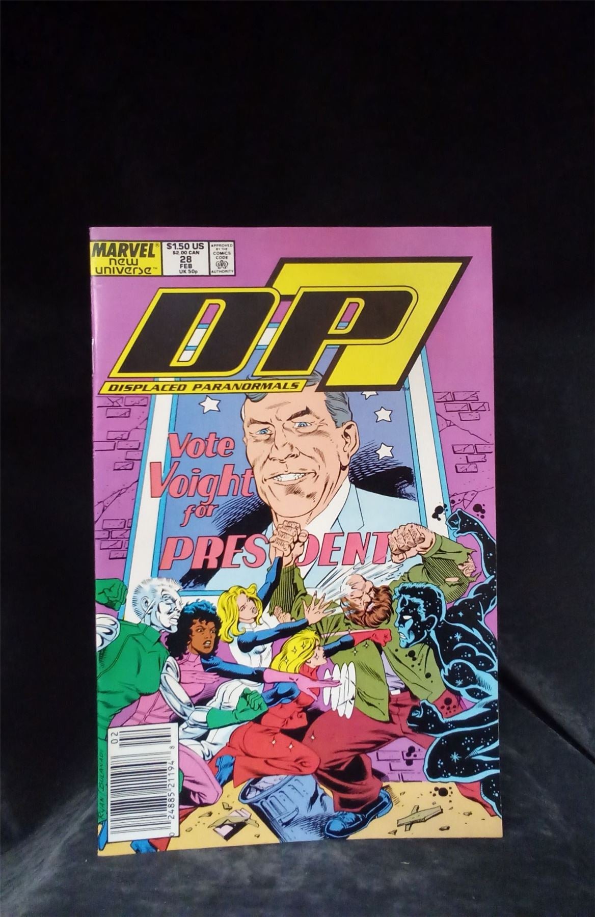 D.P.7 #28 1989 Marvel Comics Comic Book