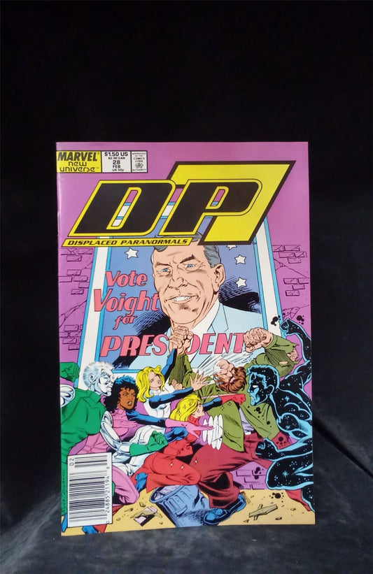 D.P.7 #28 1989 Marvel Comics Comic Book