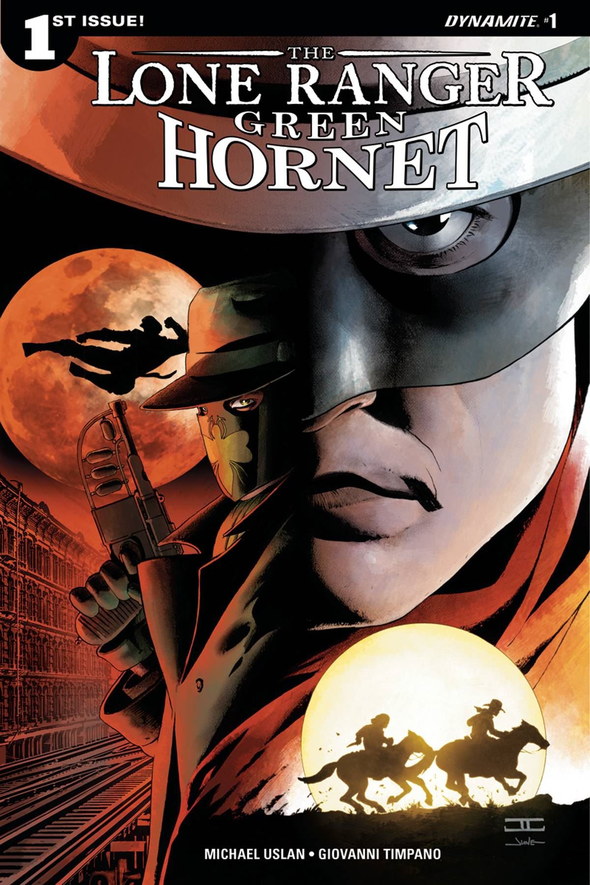 Lone Ranger Green Hornet #1 (Cvr A Cassaday) D. E. Comic Book