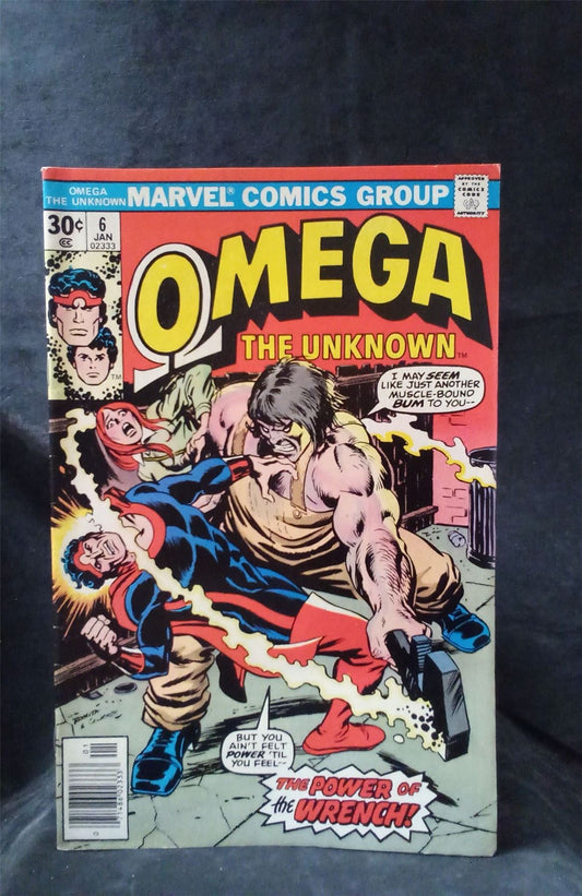 Omega the Unknown #6 1977 Marvel Comics Comic Book