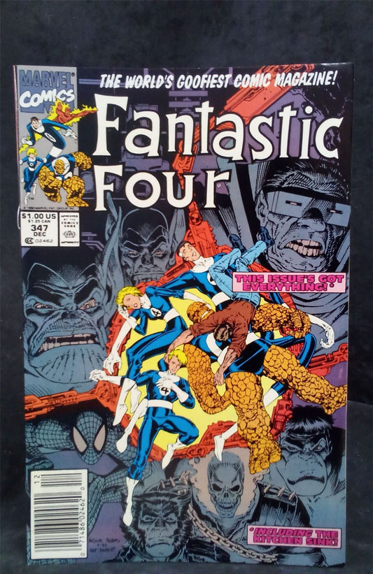 Fantastic Four #347 1990 Marvel Comics Comic Book
