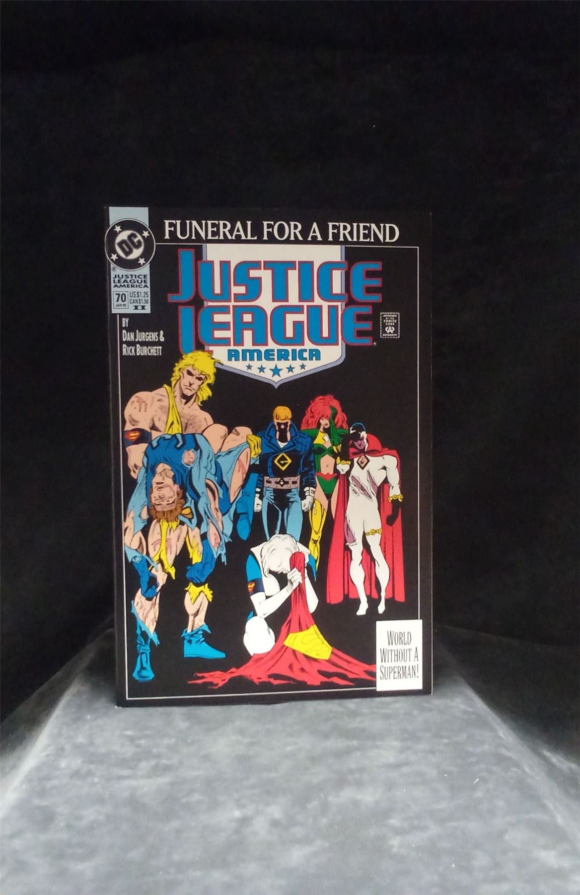 Justice League America #70 Second Print Cover 1993 DC Comics Comic Book