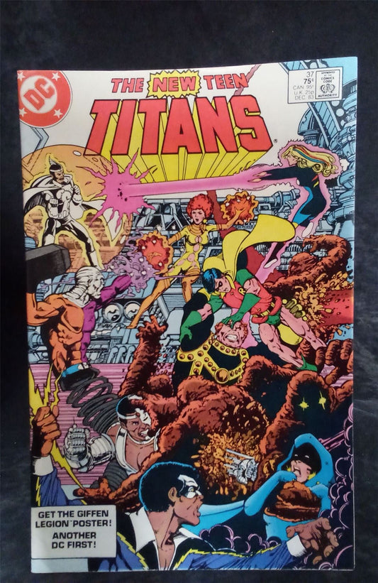 The New Teen Titans #37 Direct Edition 1983 DC Comics Comic Book