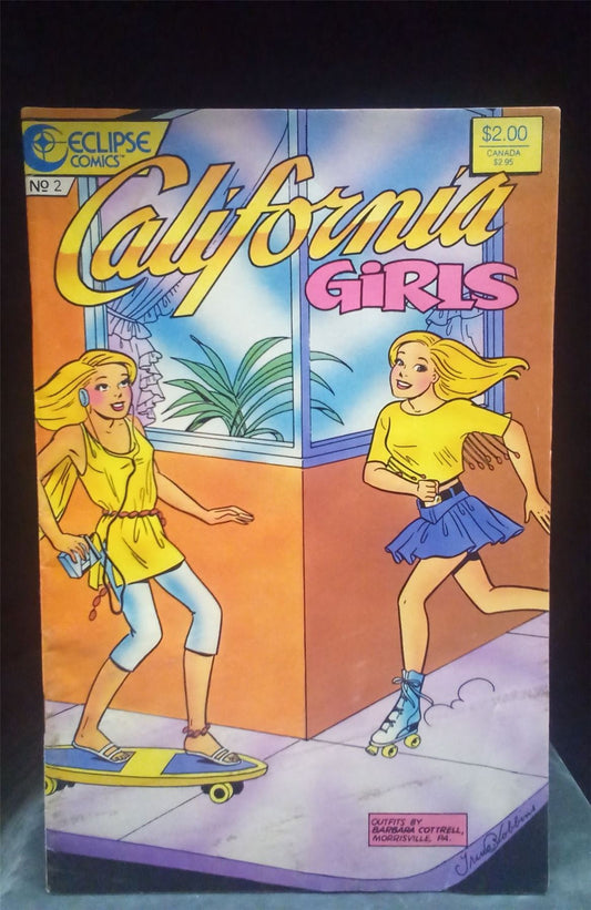California Girls #2 1987 Eclipse Comic Book