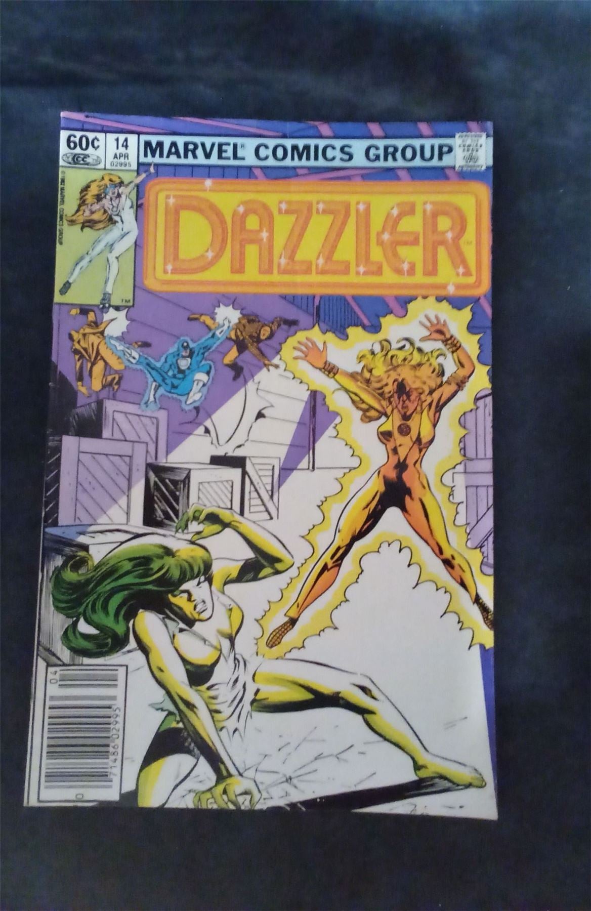 Dazzler #14 1982 marvel Comic Book