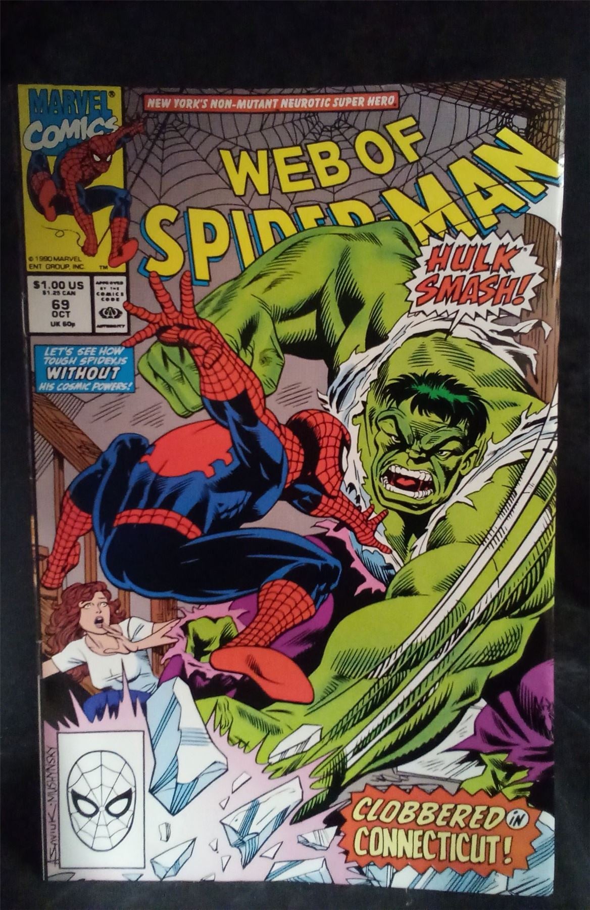 Web of Spider-Man #69 1990 Marvel Comics Comic Book
