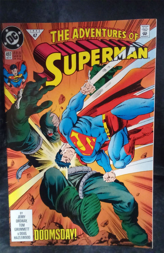 Adventures of Superman #497 1992 DC Comics Comic Book