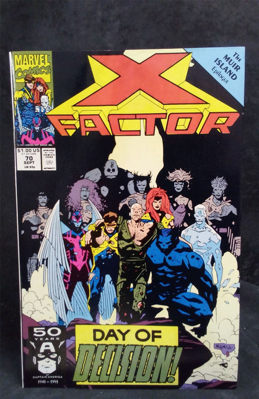 X-Factor #70 Direct Edition 1991 Marvel Comics Comic Book