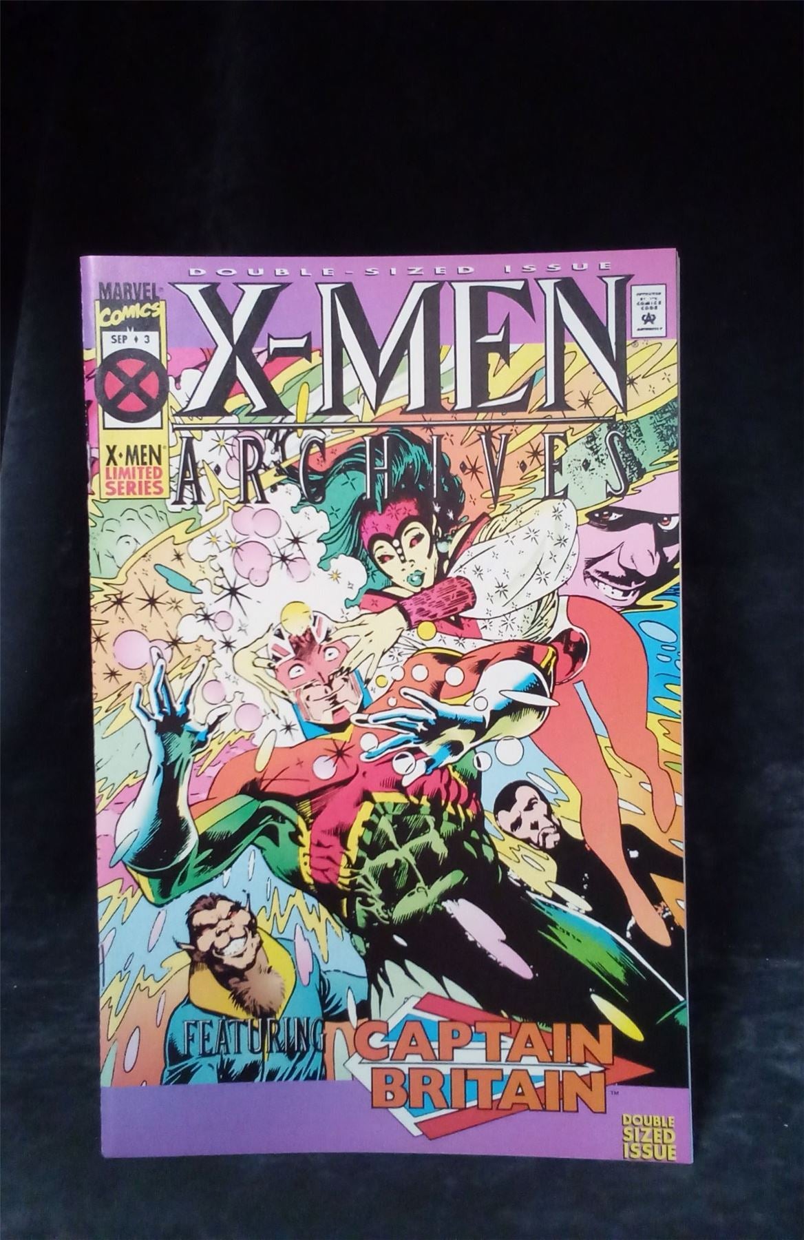 X-Men Archives Featuring Captain Britain #3 1995 Marvel Comics Comic Book