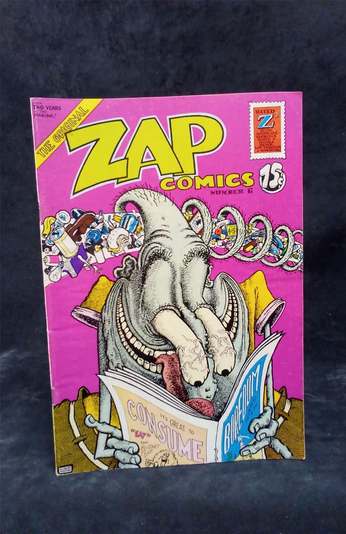 Zap Comix #6 1973 fantagraphics Comic Book