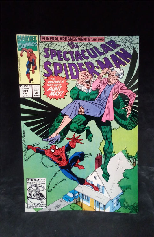 The Spectacular Spider-Man #187 1992 Marvel Comics Comic Book