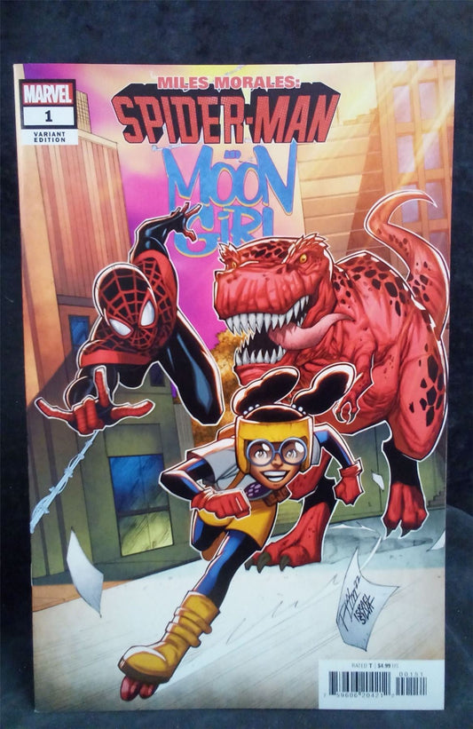 Miles Morales: Spider-Man and Moon Girl #1 Lim Cover 2022 Marvel Comics Comic Book