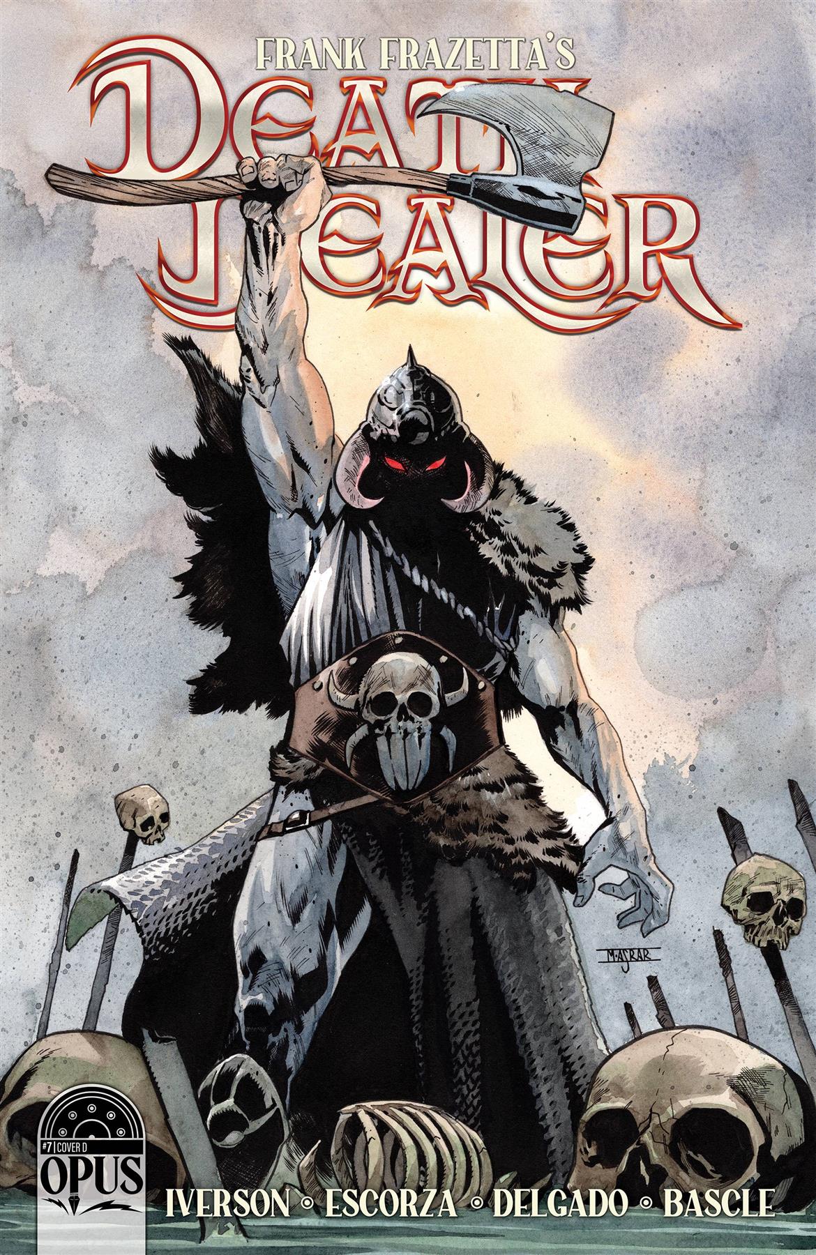 Frank Frazetta Death Dealer #7 Cvr D 10 Copy Incv Asrar (Cvr D 10 Copy Incv Asrar) Opus Comics Comic Book 2022