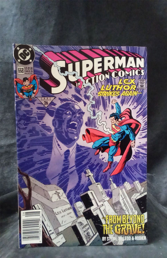Action Comics #668 1991 DC Comics Comic Book