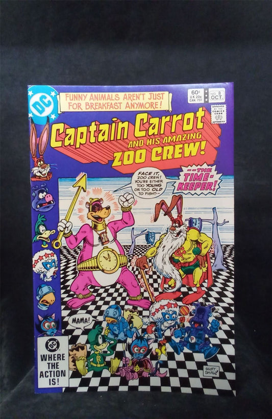 Captain Carrot and His Amazing Zoo Crew #8 1982 DC Comics Comic Book