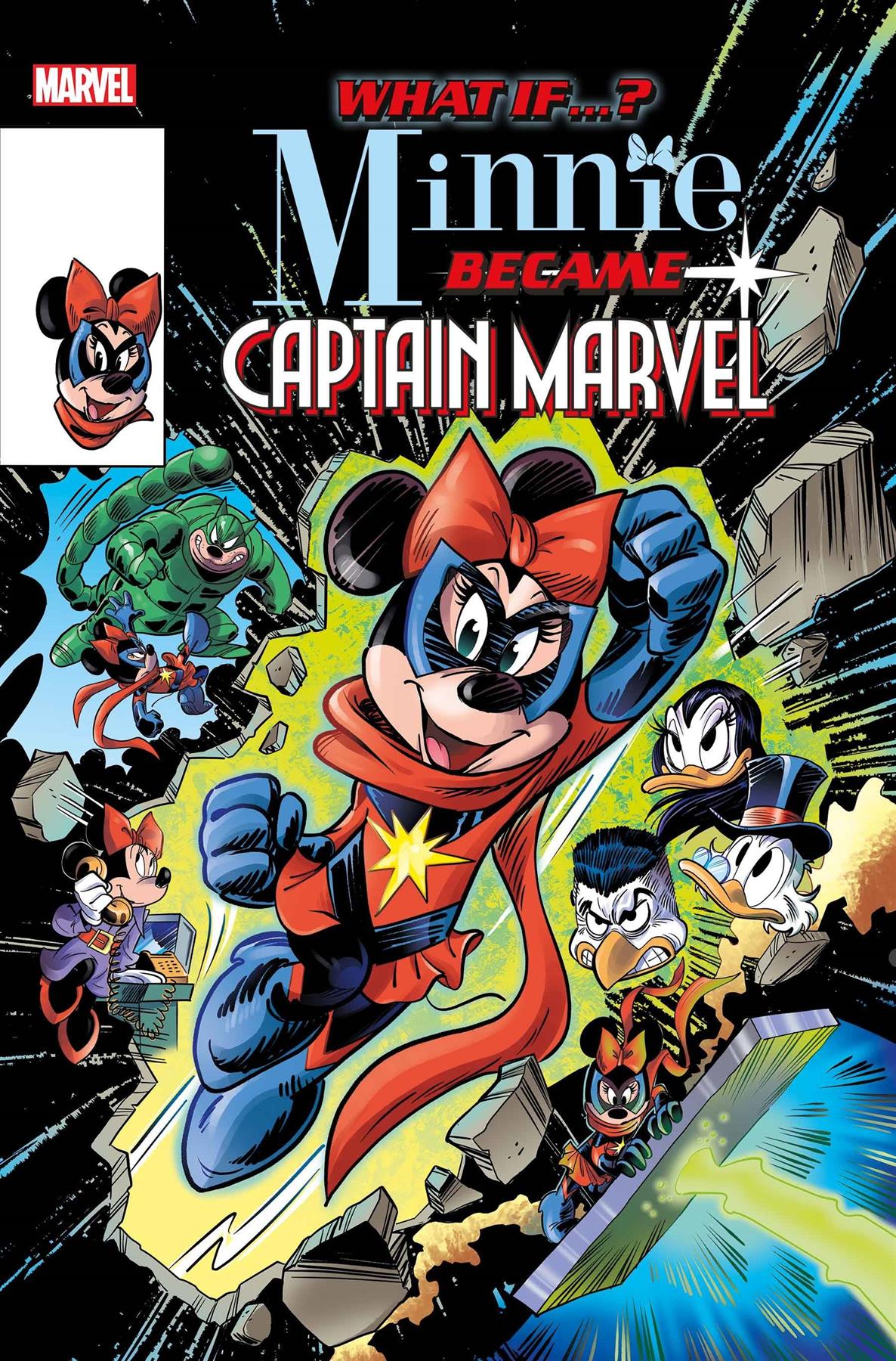 What If Minnie Became Captain Marvel #1  Marvel Prh Comic Book 2024