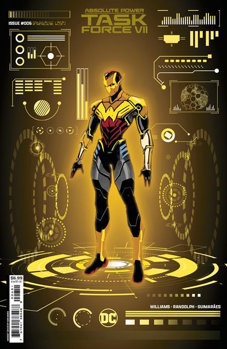 Absolute Power Task Force Vii #6 (of 7) Cvr F Dan Mora Foil Var DC Comics Comic Book