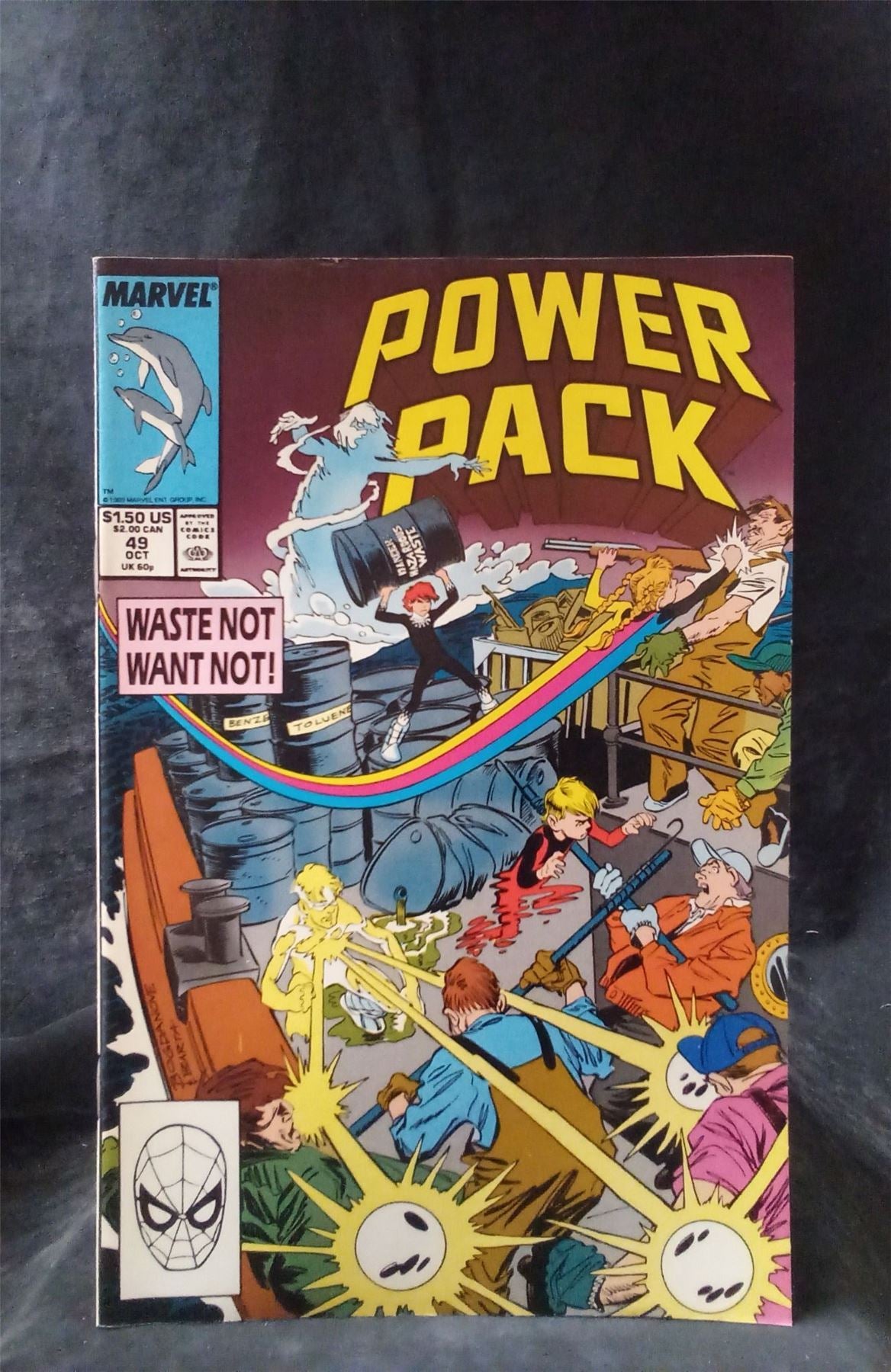 Power Pack #49 1989 Marvel Comics Comic Book