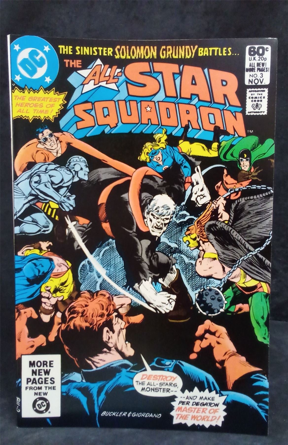 All-Star Squadron #3 1981 DC Comics Comic Book