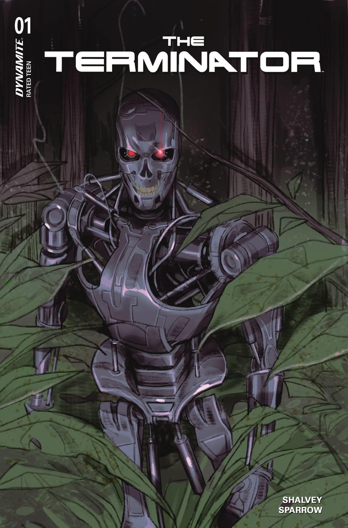 Terminator #1 Cvr K 10 Copy Incv Sway Foil Cvr K 10 Copy Incv Sway Foil Dynamite Comic Book 2024