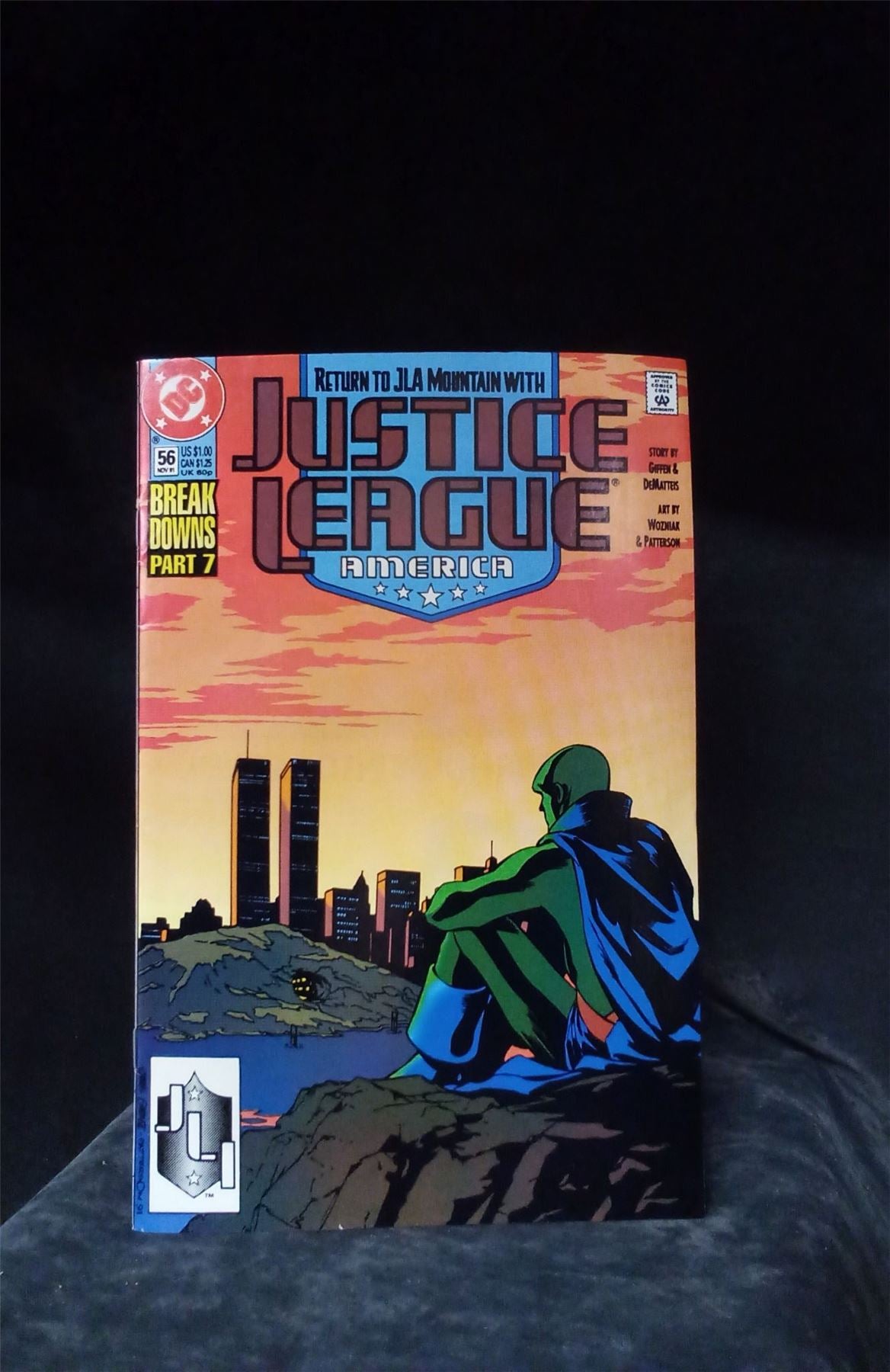 Justice League America #56 1991 DC Comics Comic Book