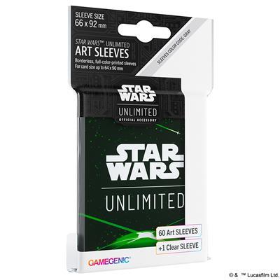 Star Wars Unlimited Art Sleeve Card Back Green by Gamegenic