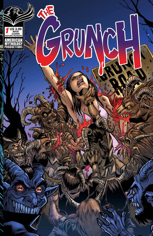 The Grunch Welcome To The Brudderhood #1 Cvr A Calzada (mr) American Mythology Productions Comic Book