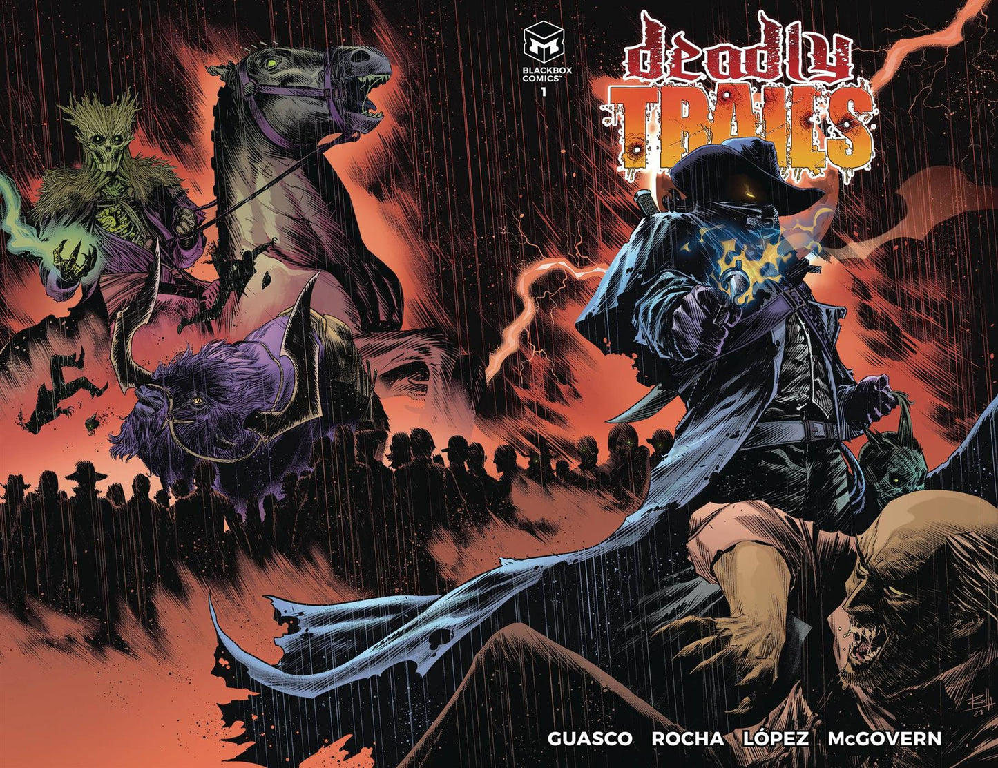 Deadly Trails #1 (of 5) Cvr A Rocha (c: 0-1-2) Blackbox Comics Comic Book