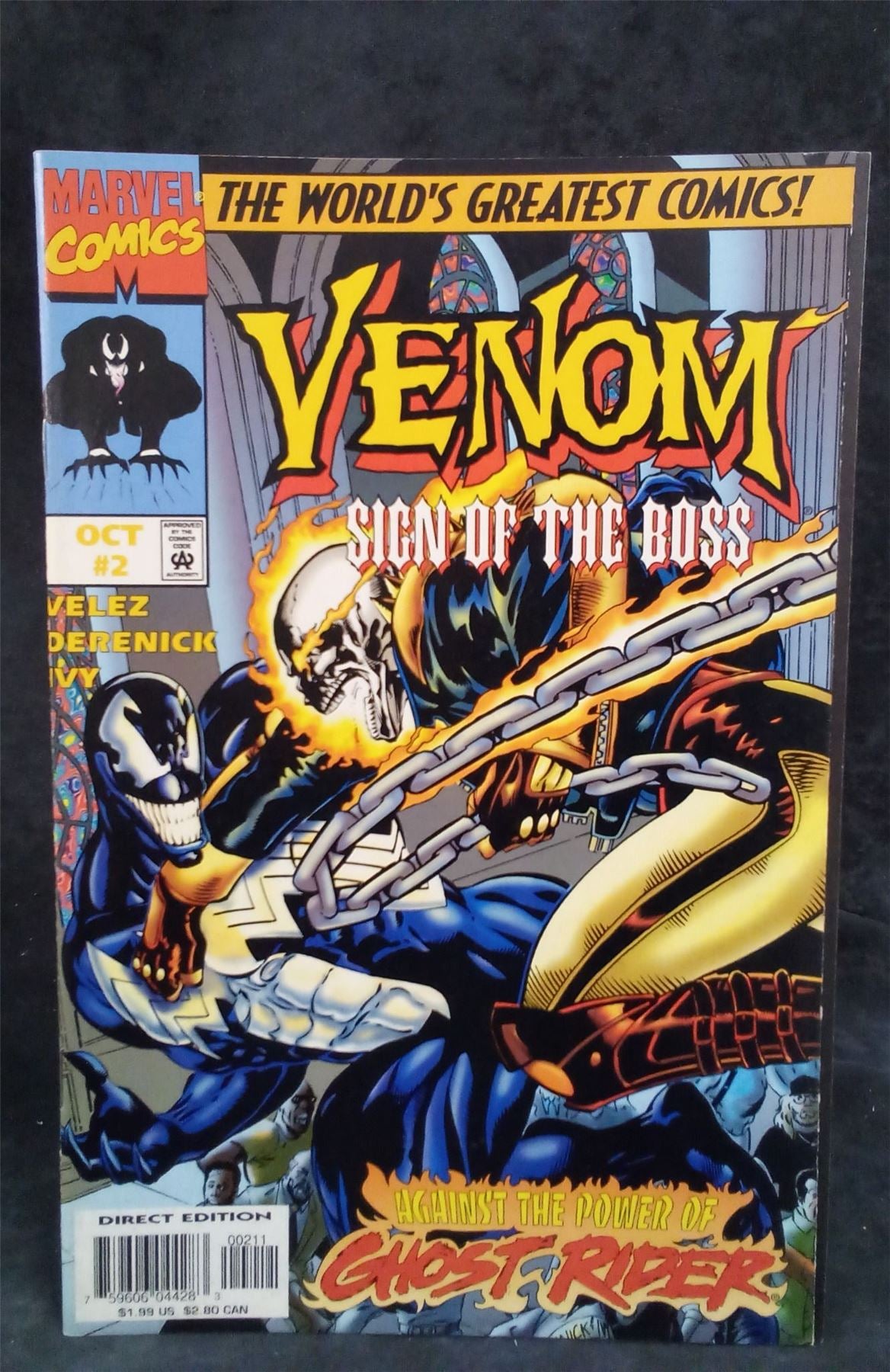 Venom: Sign of the Boss #2 1997 Marvel Comics Comic Book