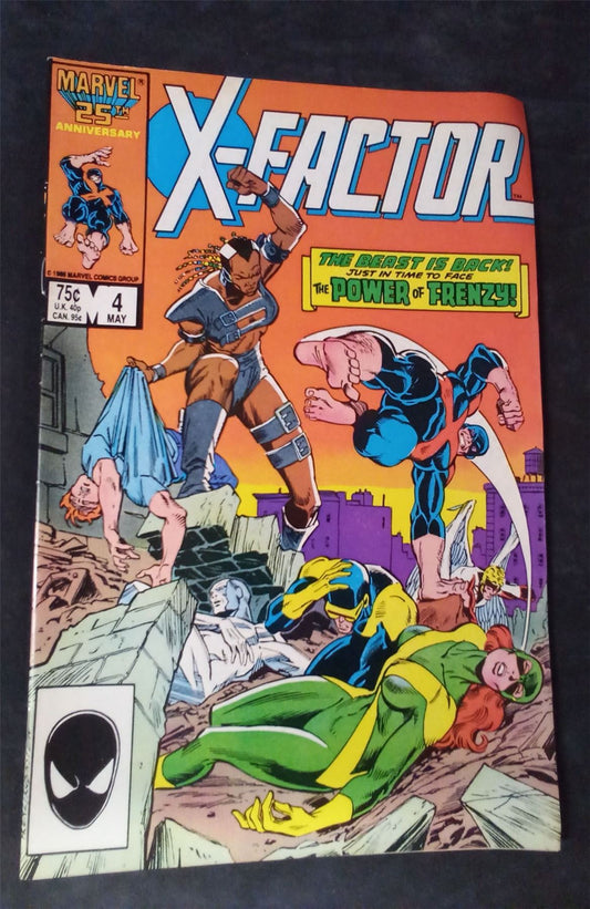 X-Factor #4 1986 marvel Comic Book