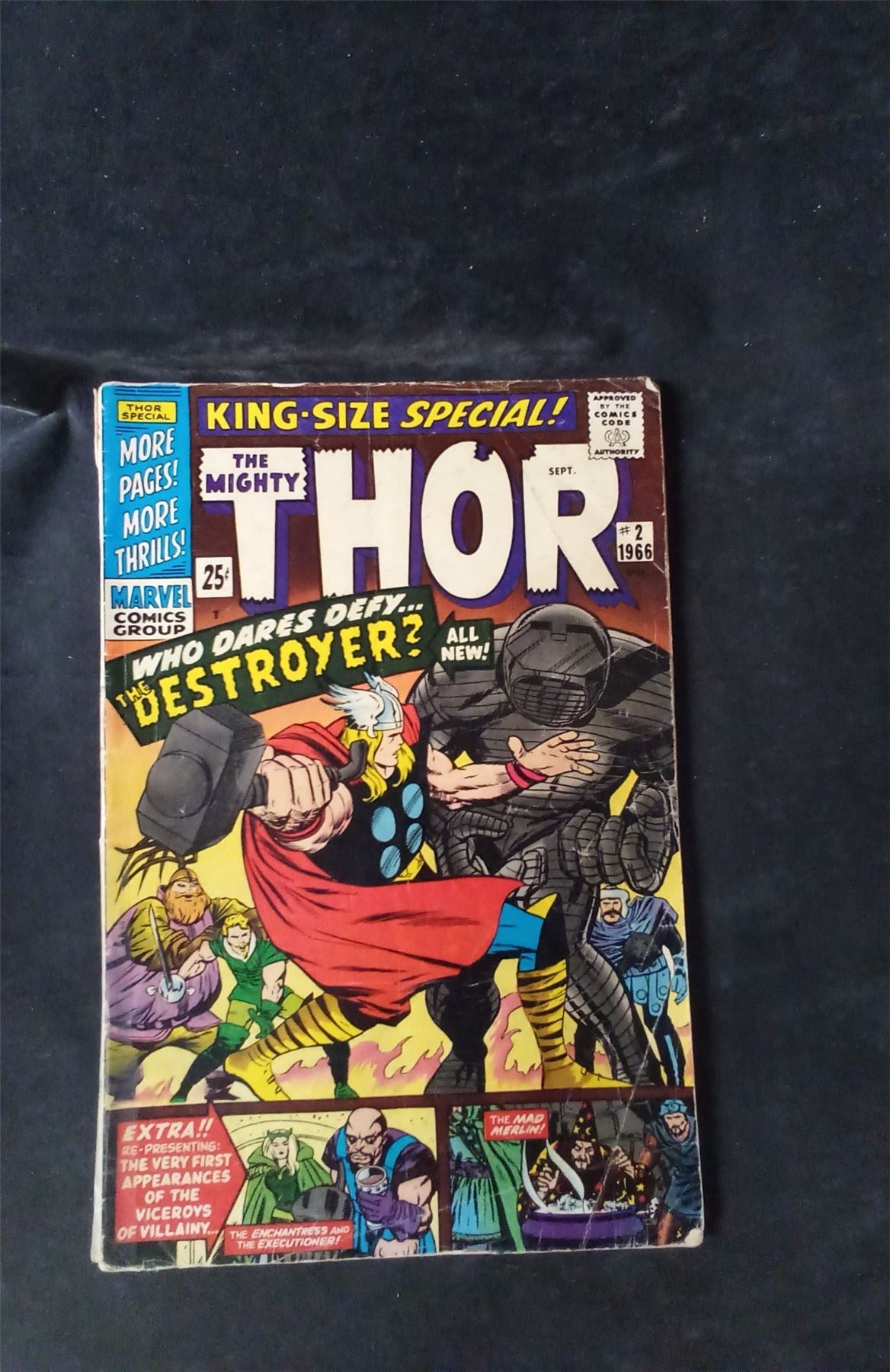 Thor Annual #2 1966 marvel Comic Book