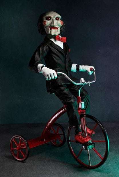 Saw Billy the Puppet with Tricycle 12-Inch Action Figure By NECA