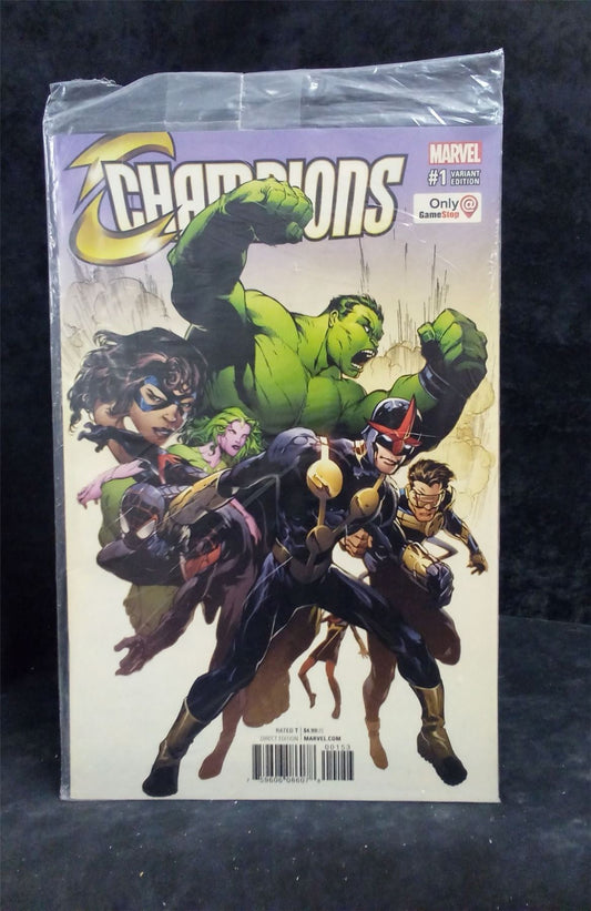 Champions #1 Gamestop Cover 2016 Marvel Comics Comic Book