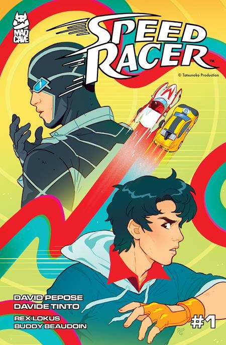 Speed Racer #1 Cvr C Davide Tinto Var Mad Cave Studios Comic Book