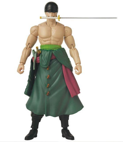One Piece Anime Heroes Action Figure Roronoa Zoro Three Sword Style by Bandai Namco