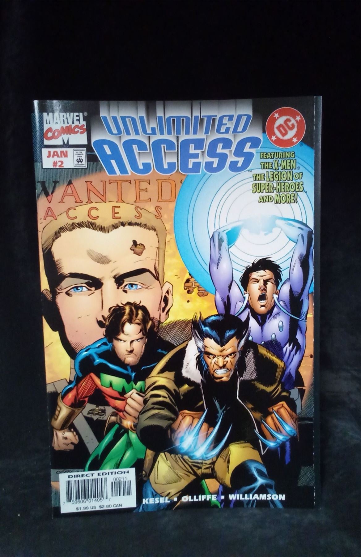 Unlimited Access #2 1998 Marvel Comics Comic Book