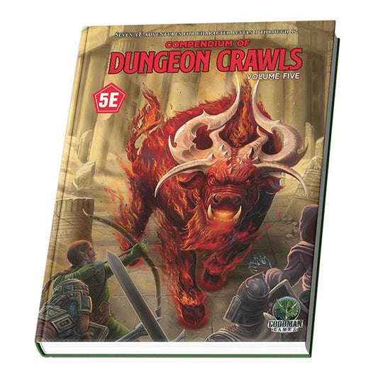 D&D, 5e: Compendium of Dungeon Crawls Volume 5- A Collection of Quests By Goodman Games